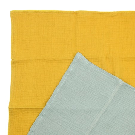 Lange en gaze de coton - x 2