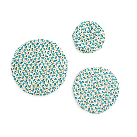 Recouvre bol en coton enduit - x 3 (S/M/L)