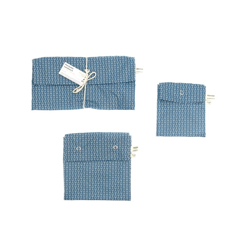 Pochette à sandwich - x 3 (goûter/S/M)