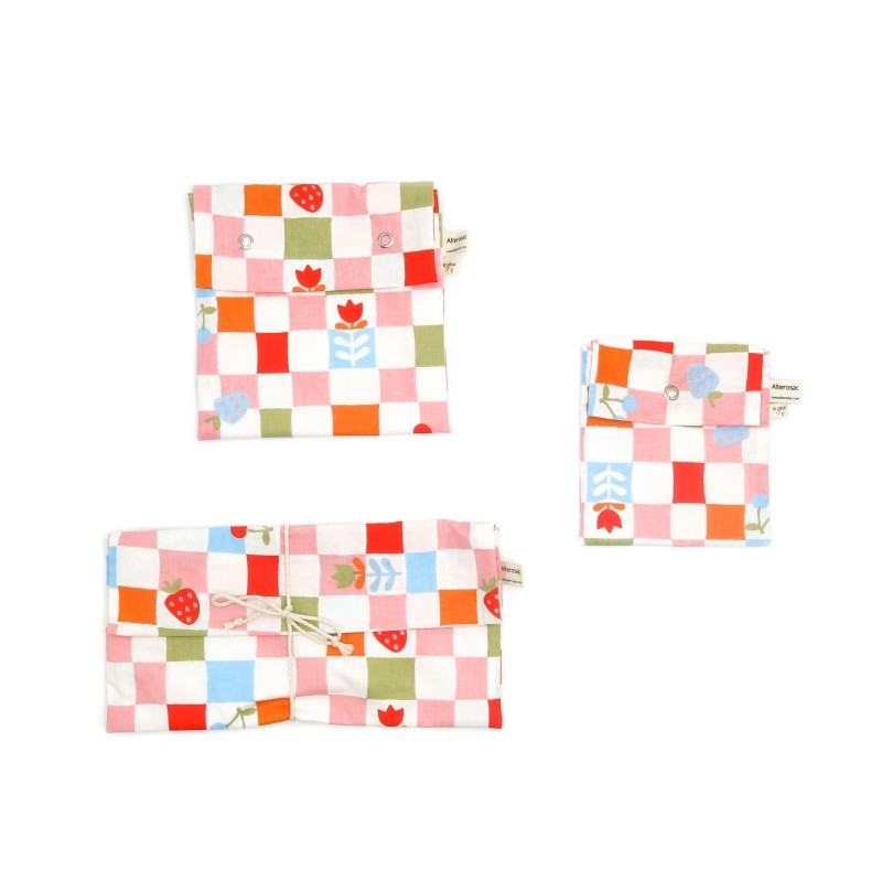 Pochette à sandwich - x 3 (goûter/S/M)