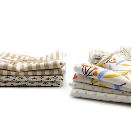 Mouchoir lavable en coton - x 4 - Taille M