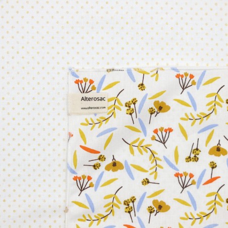 Mouchoir lavable en coton - x 4 - Taille M