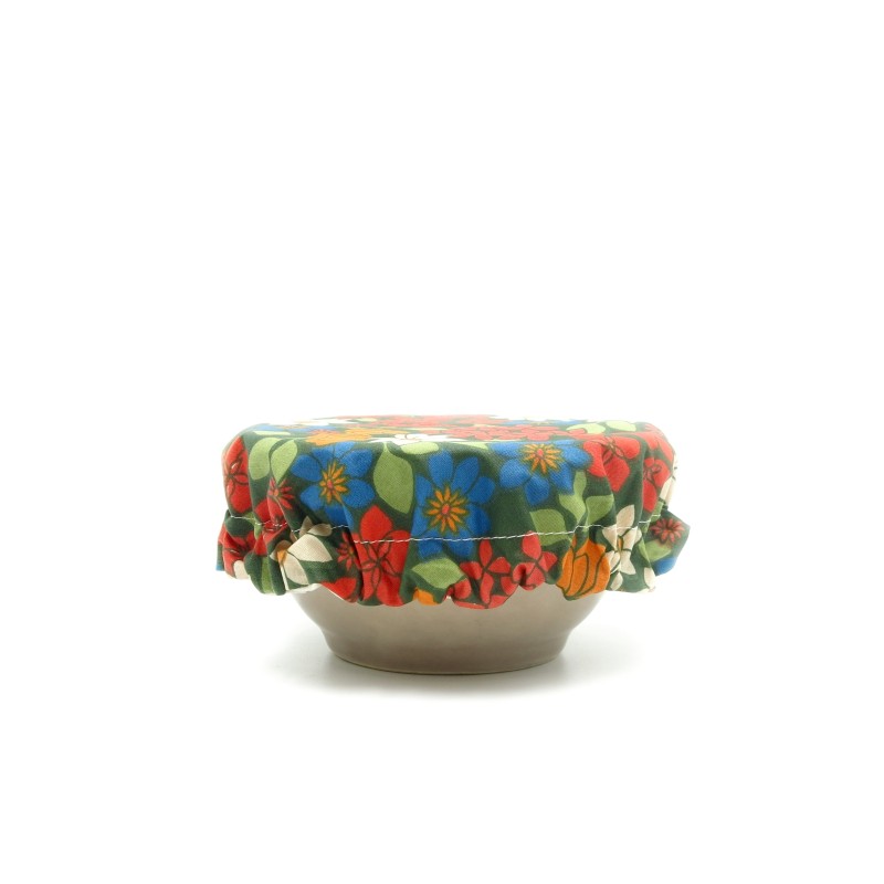 Recouvre bol provençal en coton enduit