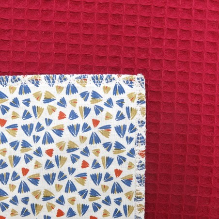 Essuie-tout lavable doublé - x 5