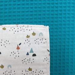 Essuie-tout lavable doublé - x 5