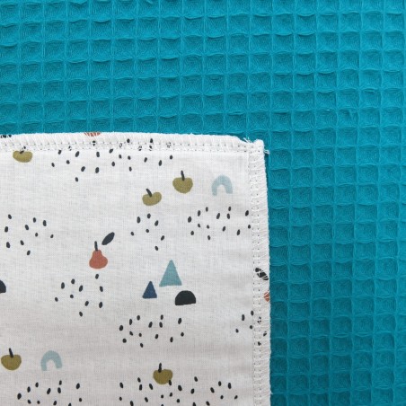 Essuie-tout lavable doublé - x 5