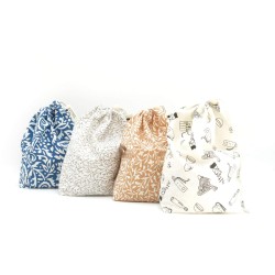 Sac à vrac en coton bio - certifié GOTS