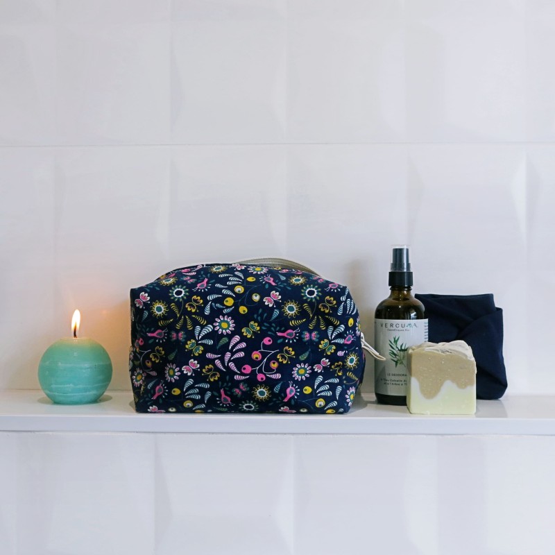 Trousse de beauté en coton bio