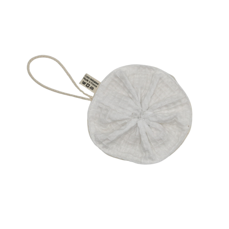 Fleur de douche duo sens en coton bio