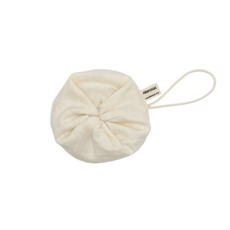 Fleur de douche duo sens en coton bio
