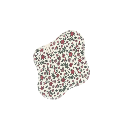 Serviette hygiénique lavable en coton bio - Taille M (flux moyen)