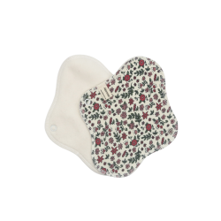 Serviette hygiénique lavable en coton bio - Taille M (flux moyen)