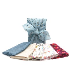Furoshiki - Emballage cadeau réutilisable en tissu